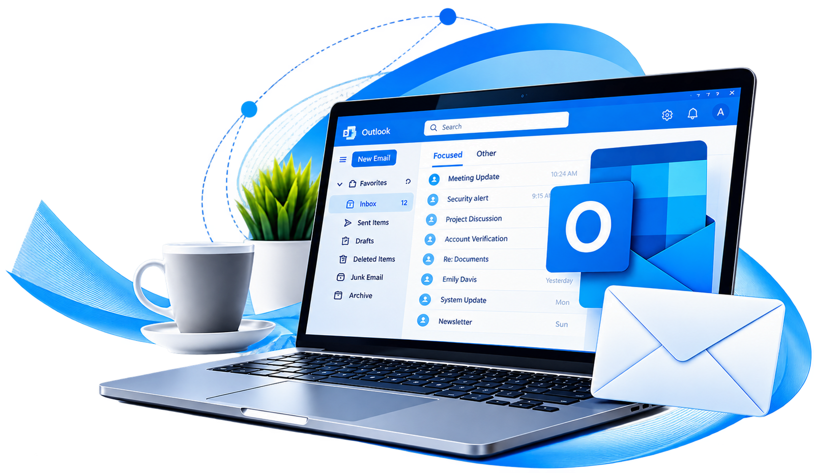 Outlook support services for email, sync and PST repair