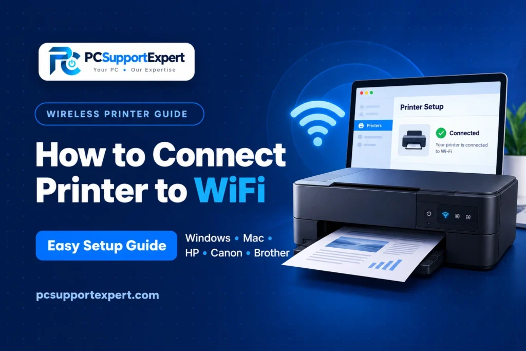 How to connect printer to WiFi on Windows and Mac